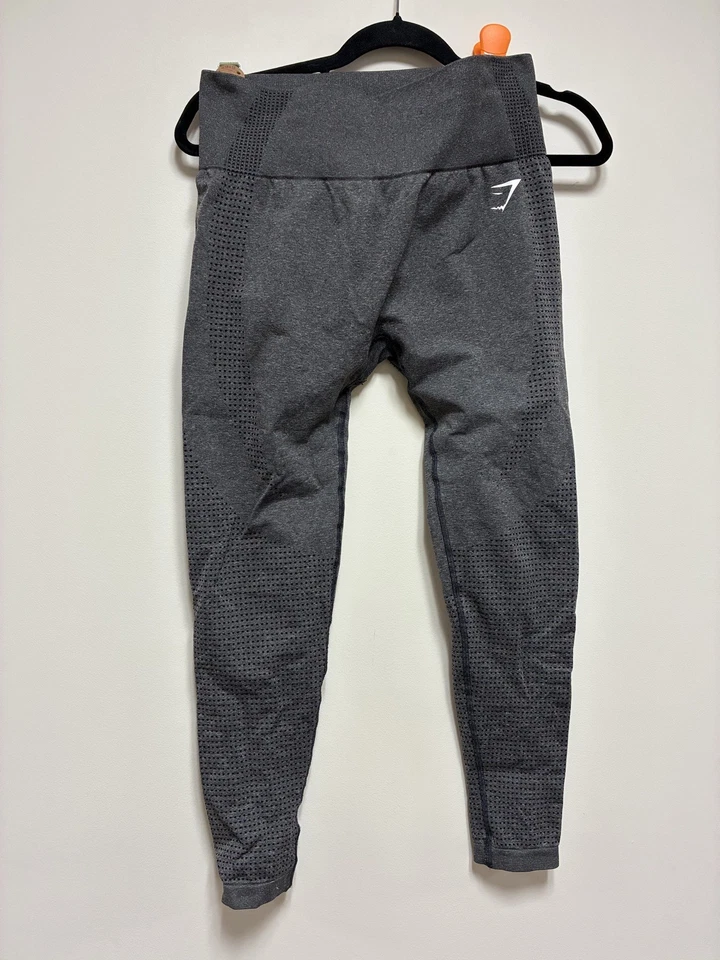 Gymshark Womens Leggings Pants Vital Seamless 2.0 Compression High Rise Size L - Image 2 of 4