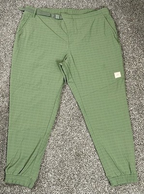 Adidas Golf Adicross Wind.RDY Warm Pants Mens Size 2XL Base Green GUC Waffle
