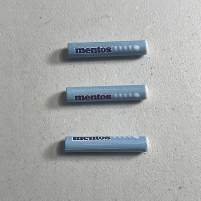 Zuru 5 Surprise Mini Brands Food Toy -- Lot of 3 Mentos Candy Rolls