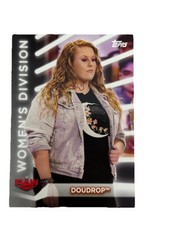 Excellent: 2021 topps WWE Women’s Division Roster Doudrop Trading Card