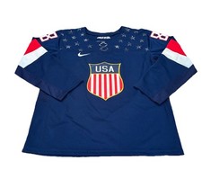 Nike Patrick Kane #88 Team USA 2014 Winter  Olympics Blue Jersey Size Med - RARE