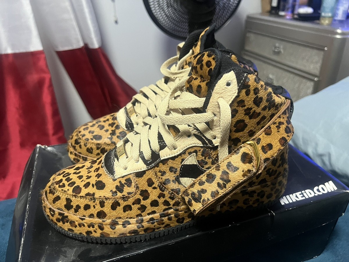 Rare Nike iD X Poleberg X Hanni Air Force 1 Hi Collab ONLY 