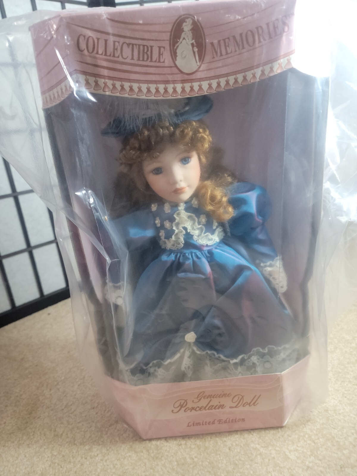 Collectible Memories Porcelain Dolls "Irene" NIB box has some damage eBay