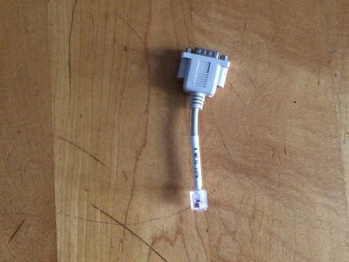 RJ11 to DB9 Adapter Cable Male to Male NEW !