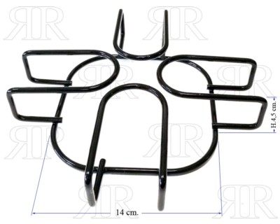 Griglia Filo 1 Fuoco Franke 13,8 X 13,8 Cm - Homely - Ricambi E - Foto 3