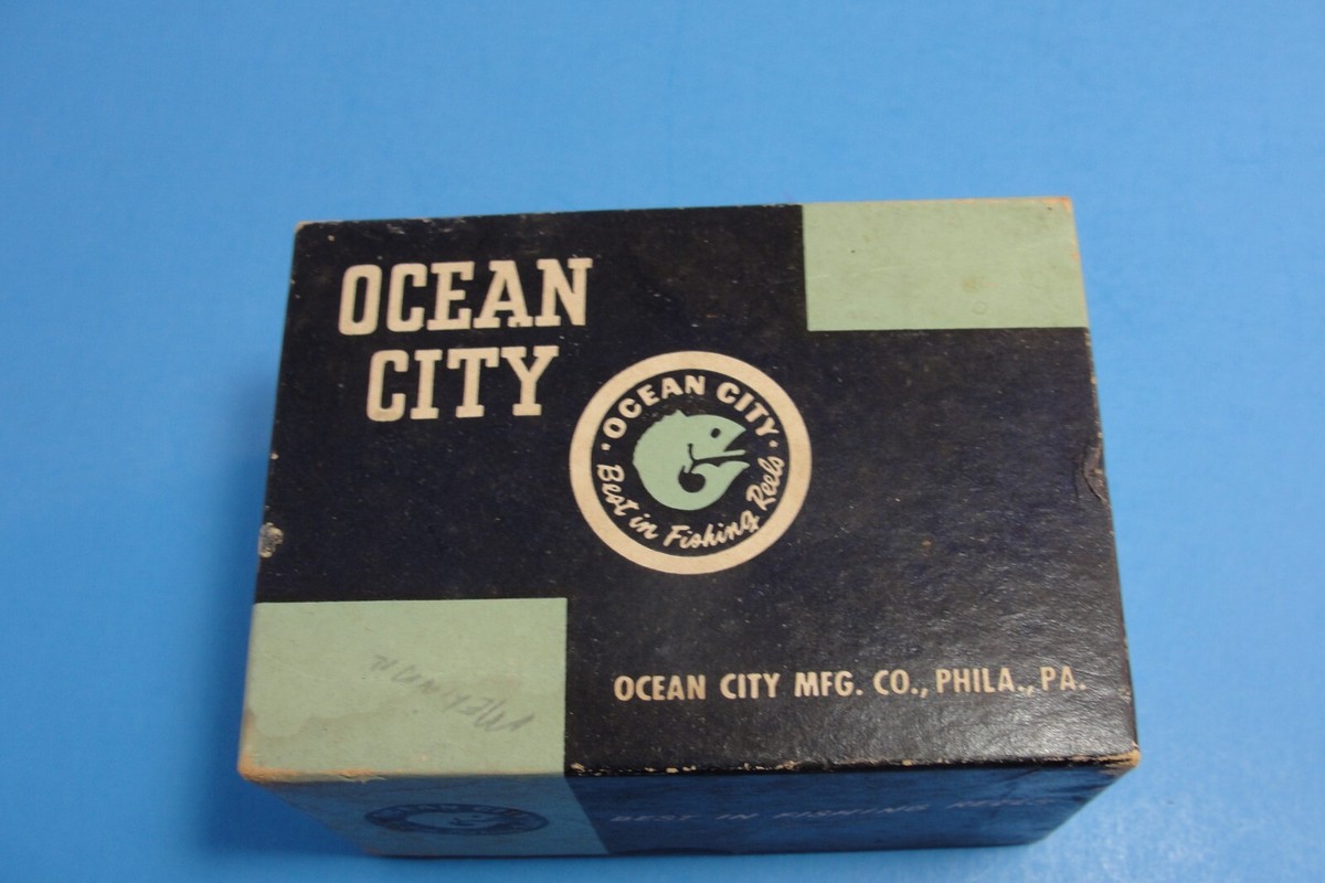Moulinet De Pêche Vintage Ocean City N°1581 – Boîte Seule, Modèle De Collection