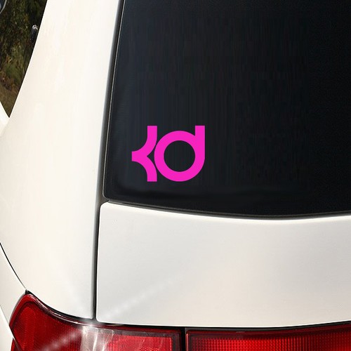Kevin Durant - KD car Decal - Buy 1 get 1 Free Oklahoma City Thunder KD Decal - Picture 2 of 7