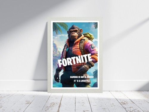 Fortnight Gaming Poster 4 - Wandbild (A5 A4 A3 Bild Druck/gerahmtes Poster) #254 - Bild 13 von 17