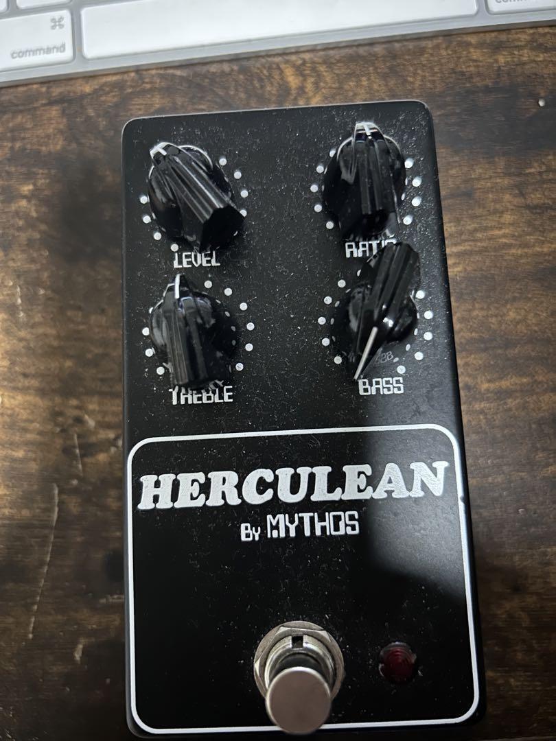 2024年春の Mythos Pedals Herculean D-Herc Limited Black Guitar Effects ギター