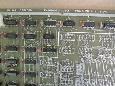OKUMA OSP 2000 PUNCHER &EC &DA BOARD E4809-032-394-A | eBay