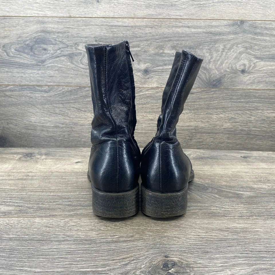 Janet & Janet Mujer Cuero Punta Punta Chelsea Botines Talla US 7 EU 37.5 Foto 4 de 4