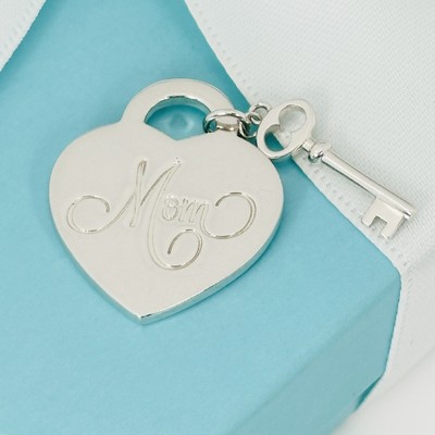 tiffany mom necklace with key