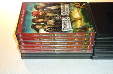 LOT OF five 2-Disc DVD CASES - Black REPLACEMENT with cover art window