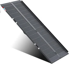 2/3/4/5/6/7/8 FT Folding Aluminum Wheelchair Ramp Mobility Ramp 600 lbs Non-Slip