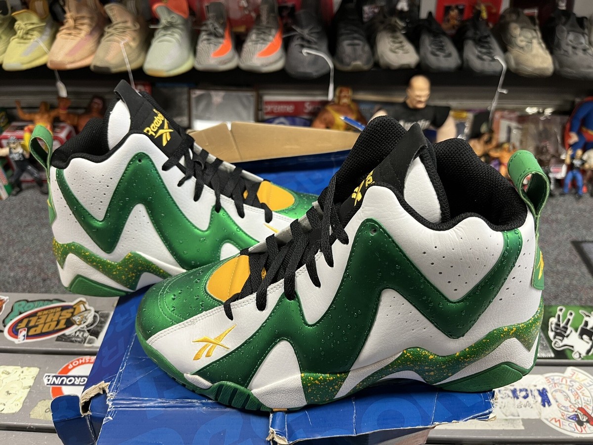 New Reebok Kamikazee 2 Seattle Supersoincs 2013 KEMP 10.5 Rare