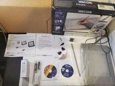 Wacom Intuos 2 Platinum XD-0608-U 6x8 Pro Pen Graphic Tablet Draw Stylus Mouse
