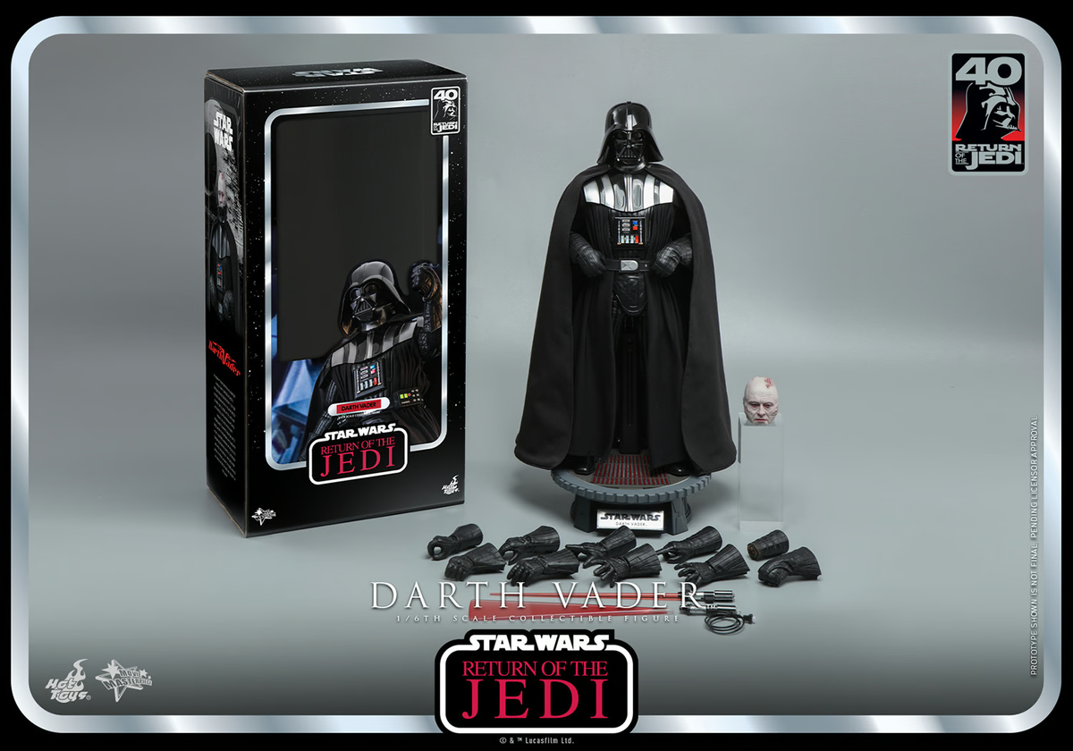 1/6 Star Wars ROTJ 40th Anniversary Darth Vader Hot Toys 912232