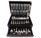 Eloquence by Lunt Sterling Silver Flatware Service For 12 Set 82 Pieces Huge!