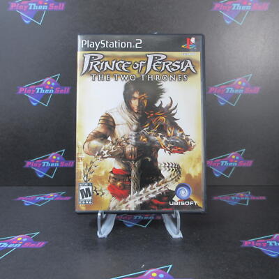 Prince of Persia The Two Thrones PS2 PlayStation 2 AD/NM - (See Pics)