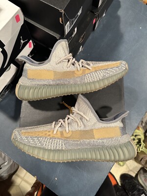 Size 10.5 - adidas Yeezy Boost 350 V2 Israfil Beige Green FZ5421