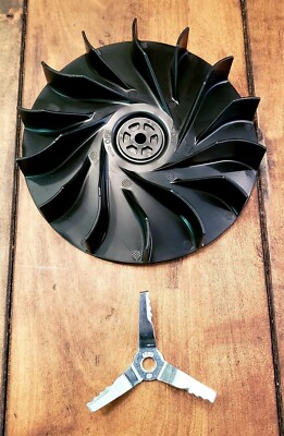 STIHL Fan Wheel w/Shredder Blade BG86 SH56 SH86 4241-704-3405 Genuine OEM