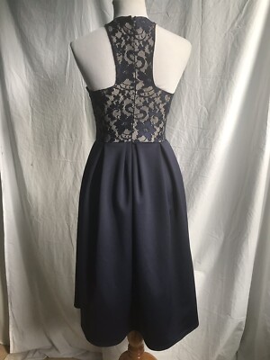 fitted top full skirt dress Fit & Flare Open Back Maxi Dress main image 1