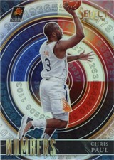 2021 Panini Select Numbers #20 Chris Paul