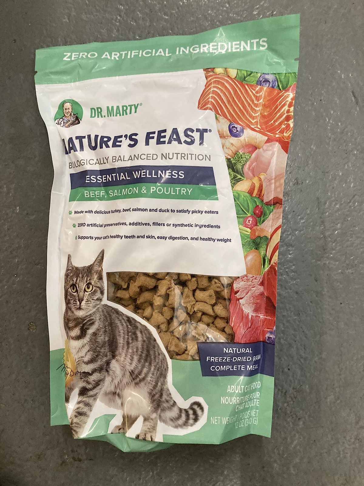 Dr. Marty Nature's Feast Essential Wellness Beef, Salmon and Poultry