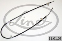 Linex Handbremsseil Bremsseil Links Passend FüR Daewoo Lanos Klat 11.01.03