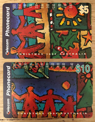 $10 + $5 Telecom Phonecard Christmas 1984   BB15