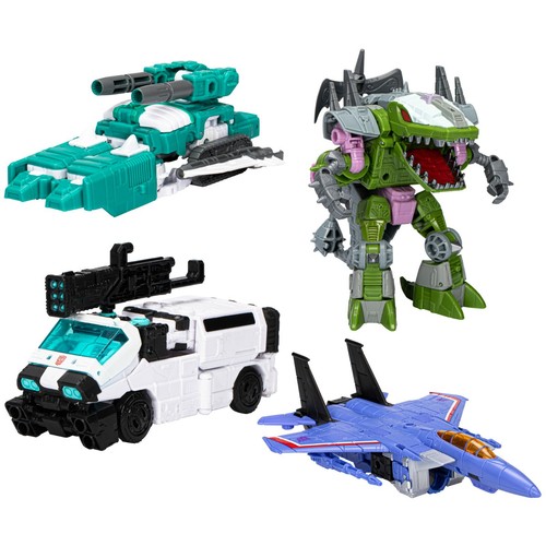 Transformers Buzzworthy Bumblebee Troop Builder Seeker Trooper 4-Pack 230818 - Picture 3 of 21