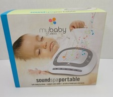 NEW HoMedics My Baby Portable Sound Spa 6 Sounds with Timer Battery Operated