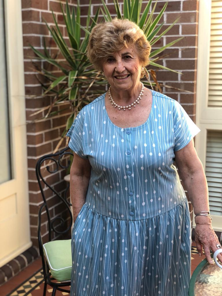 Aqua Fresca Easy On Easy Off Drop Waist Dress (with pockets