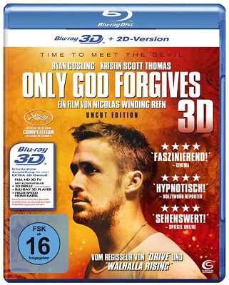 Only God Forgives (3D Blu-ray incl. 2D Version) Ryan Gosling - NEU/OVP