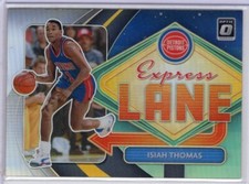 Isiah Thomas 2020-21 Donruss Optic Basketball Express Lane Holo