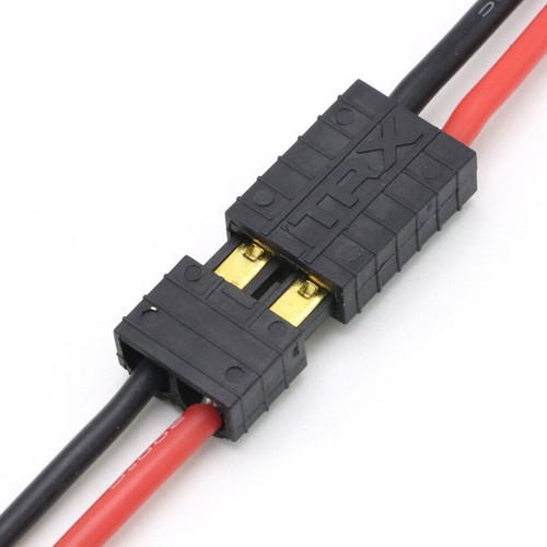 5X Trx Plug Male Female Silicone Connector Wire With 10CM 14AWG for RC Battery - Picture 4 of 12
