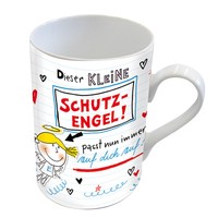 "Ppd*Porzellan-Tasse\"Dieser Kleine\"Schutzengel\"Passt.. \" Design@Home 0,25L Becher"