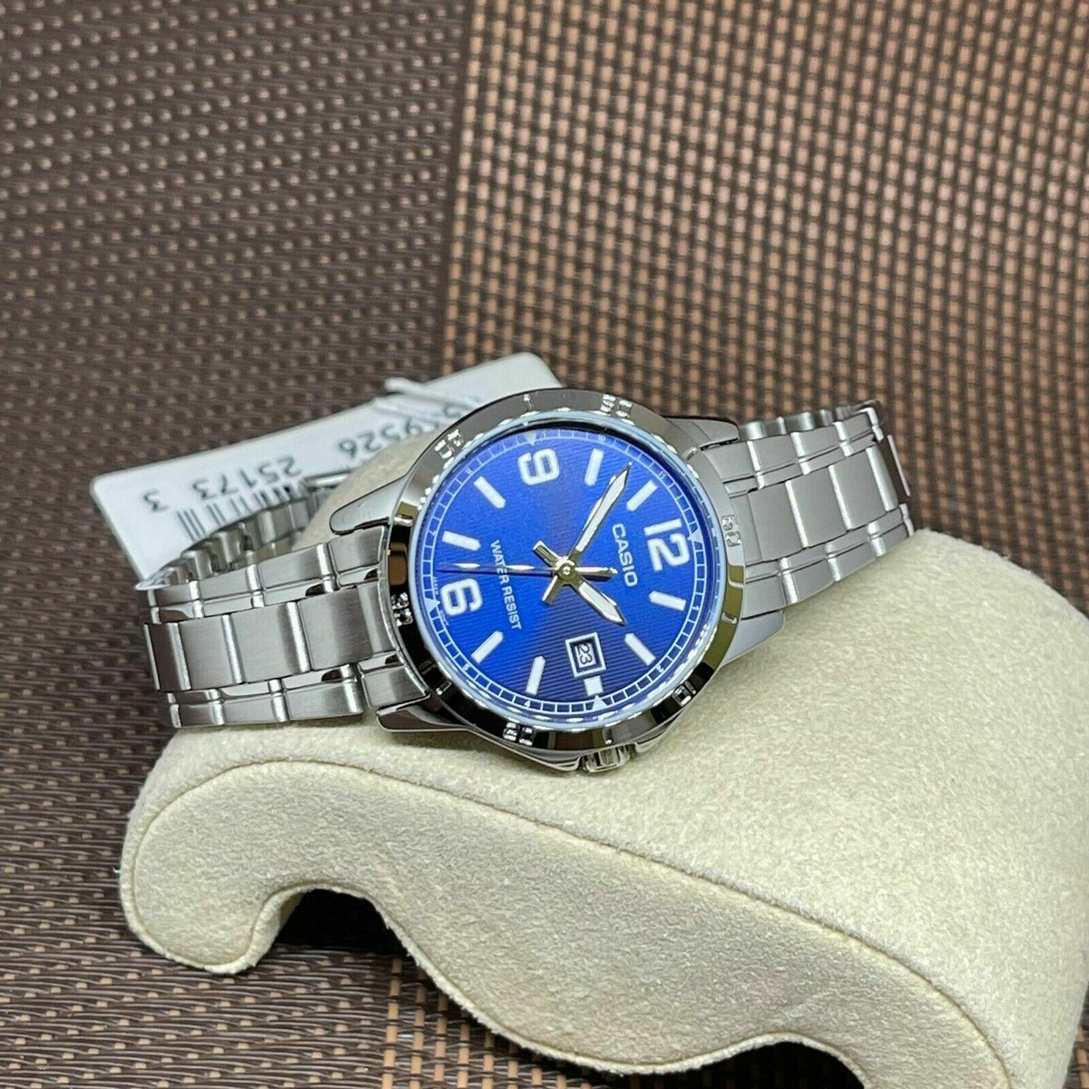 Casio LTP2046A-2A Crystal Accented Bracelet Watch MTPB146D-2AV | CASIO Silver | CASIO main image 4