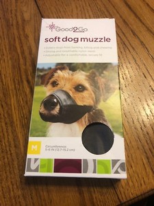 good2go soft dog muzzle