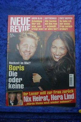 Neue Revue 13/02 vom 21.03.2002 Magazin zum Geburtstag Hera Lind Gottschalk