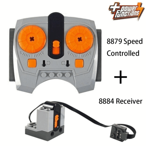Power Functions 4pcs Battery Box Train Motor IR Receiver Controlled For Lego Set - Picture 9 of 10