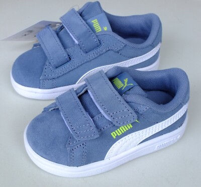 Puma Smash Suede 392038-04 Sneaker mit Klett Sportschuhe 20 