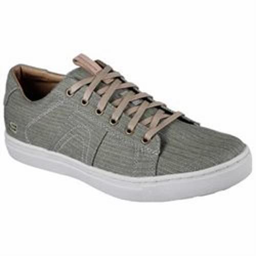 skechers memory foam mens green