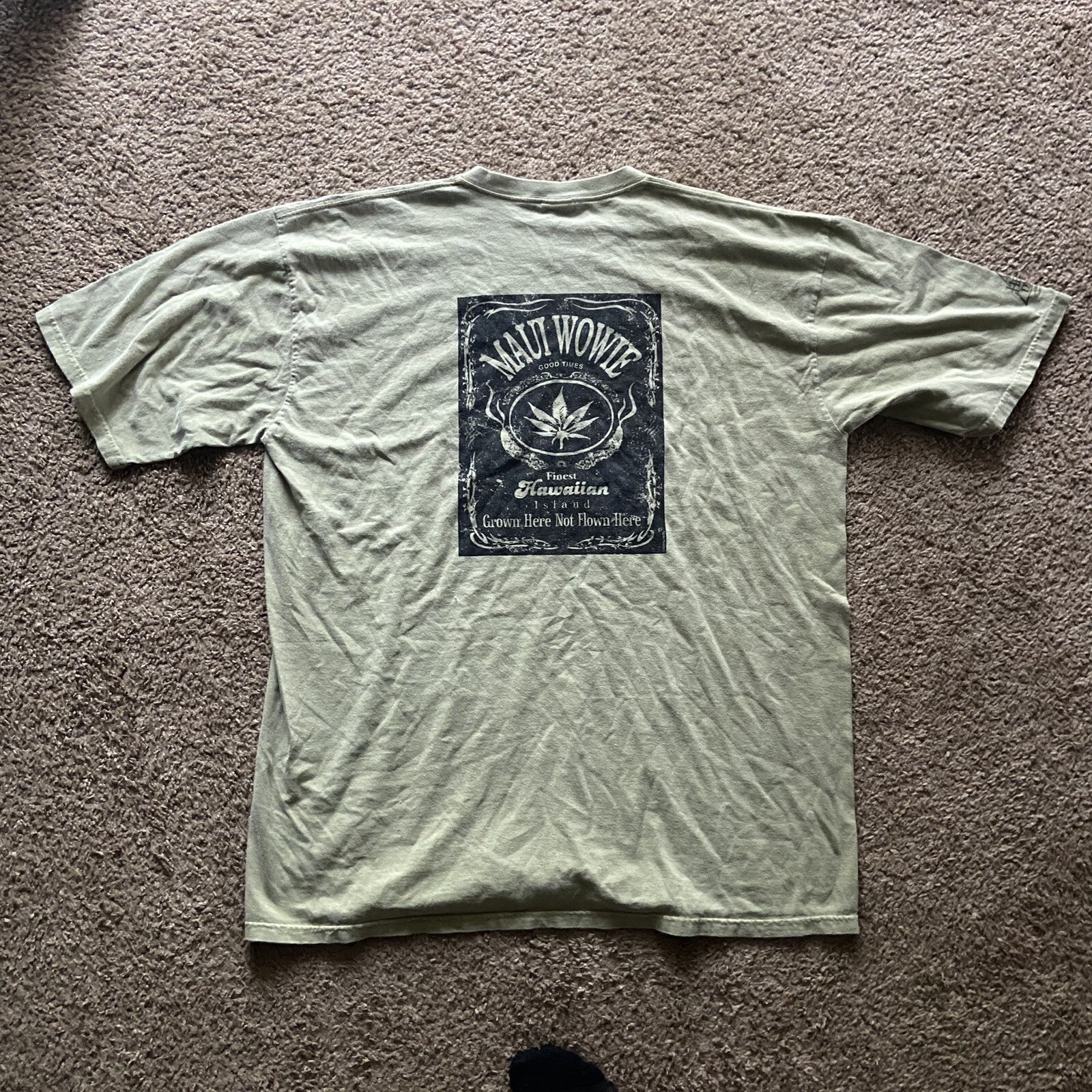 Rare Original Hawaiian Crazy Shirt Maui Wowie TShirt… Gem