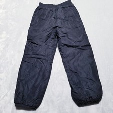 OLD NAVY Boys Snow Ski Pants Size 8 Adjustable Waist White Gray Snowboard