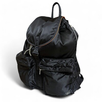 Yoshida & Co. Porter Tanker Backpack Black Nylon Unisex from JAPAN
