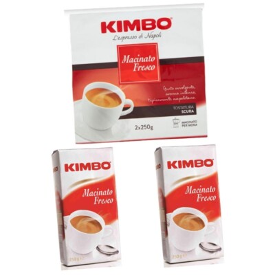 Coffee Kimbo Ground Fresh 2x250g