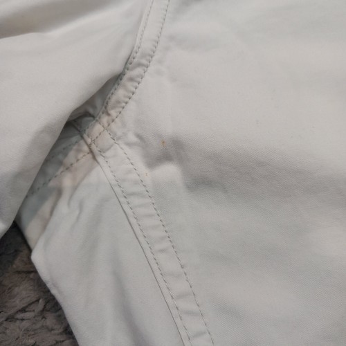 Norse Projects Arnkell Chino Trousers Mens W34 White Lightweight Slim Fit Preppy - Picture 6 of 15