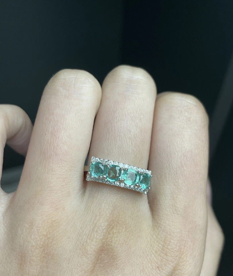 Naturale Emerald Ring - Immagine 4 di 4