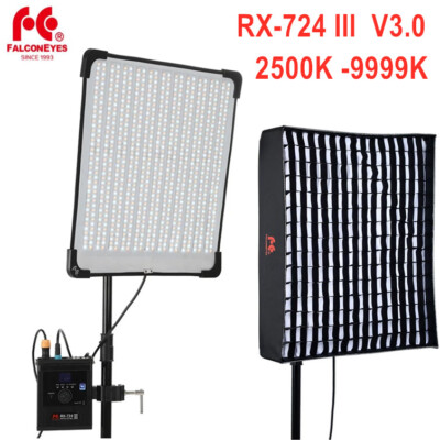 Falcon Eyes RX-724 III 220W RGB Flexible LED Cloth Light 2500K-9999K APP Control